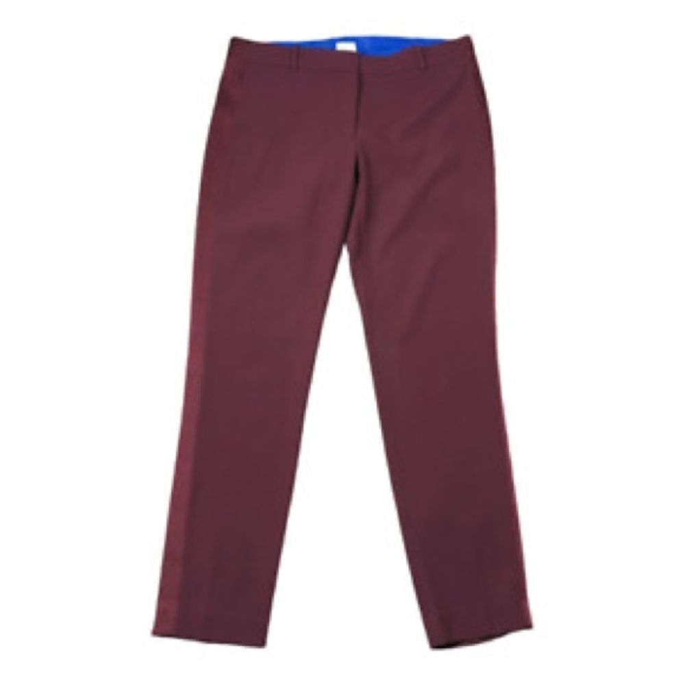 Wilfred Burgundy Trousers